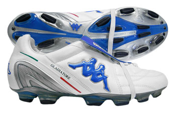 Gladiatore FG Football Boots White / Royal