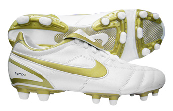 Tiempo Mystic II FG Football Boots White / Gold