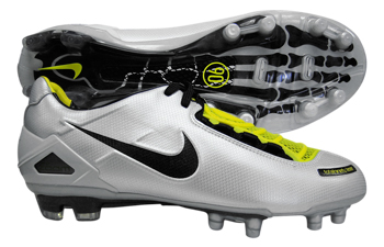 Total 90 Laser FG Football Boots Silver / Black / Zest