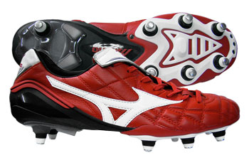 Wave Shinken II SG Football Boots Red/White