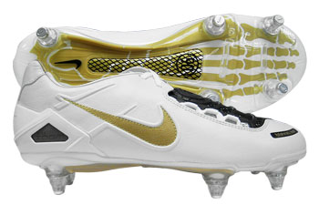 Total 90 Laser SG Football Boots White/Gold
