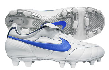 Air Legend Moulded FG Football Boots White / Metro Blue