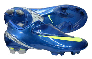 Mercurial Vapor IV FG Football Boots Marina Volt - Met. Silver
