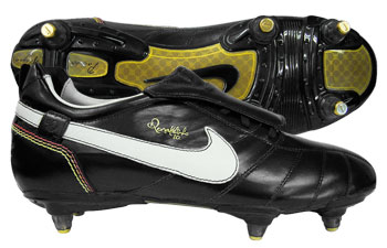 Tiempo Ronaldinho Soft Ground Football Boots Black
