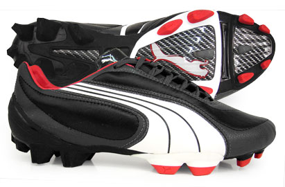 V3.08 I FG Football Boots Blk-Red