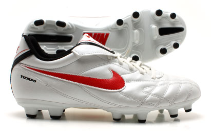 Tiempo Natural III FG Football Boots Met Sil/Chil Red