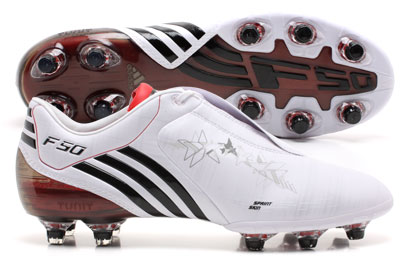 F50i Comfort Pack SG-HG-FG Football Boots White-Blk
