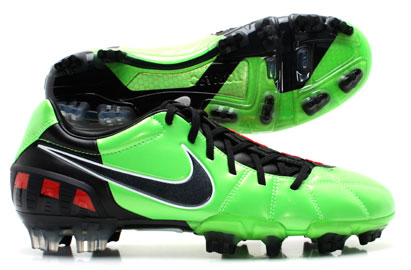 Total 90 Laser III FG Football Boots Electric Green