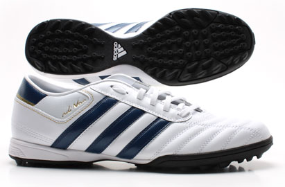 adiNOVA II Astro Turf Trainers White/Real Blue/Gold