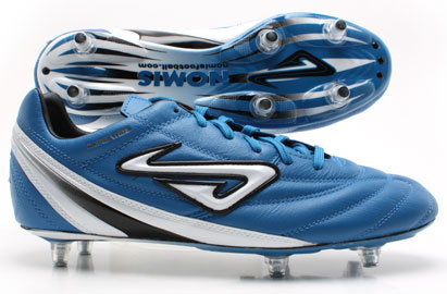 Rapid 6 Stud SG Football Boots Blue - White