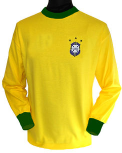 Brazil 1972 Three Times Champions Retro Football Shirts