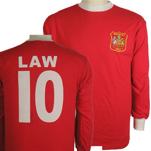 Manchester United 1963 FA Cup Dennis Law 10