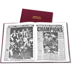 Arsenal Football Newspaper Book