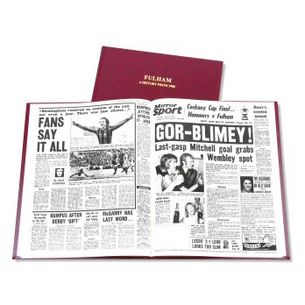 Fulham FC Newspaper Book