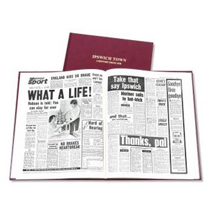 Ipswich Town Newspaper Book
