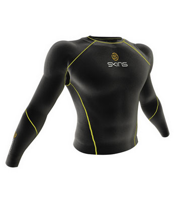 Compression LS Top Blk - Gold