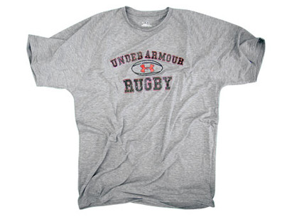 Euro Graphic Football T-shirt Grey Heather