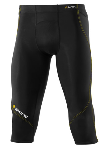 Skins A400 Series 3-4 Compression Tights Black