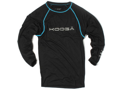 Kooga Power Kids Baselayer Cold LS T-Shirt Black