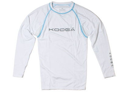 Kooga Power Kids Baselayer Cold LS T-Shirt White