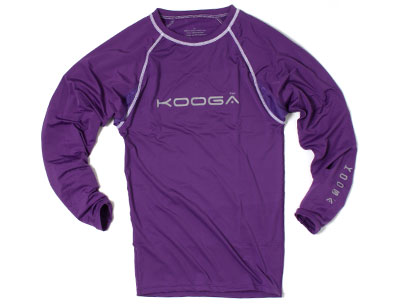 Kooga Power Kids Baselayer Cold Ls T-shirt Purple