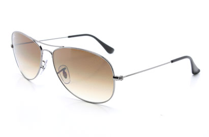 Ray-Ban 3362 Cockpit Brown Gradient Aviator Sunglasses