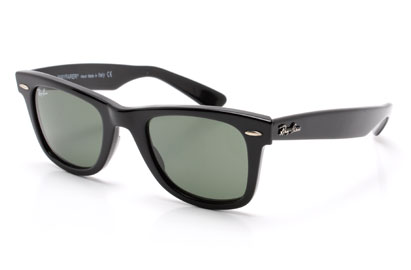 Ray-Ban 2140 Wayfarer Glossy Black Sunglasses