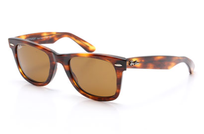 Ray-Ban 2140 Wayfarer Light Tortoise Sunglasses