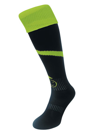 Wackysox Spiral Green Football Socks