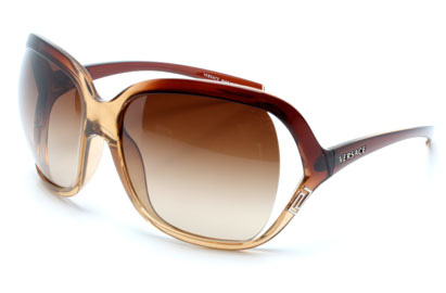 Versace 4114 Gradient Brown Sunglasses