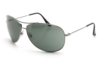 Ray-Ban 3293 Gunmetal Green Lens Sunglasses