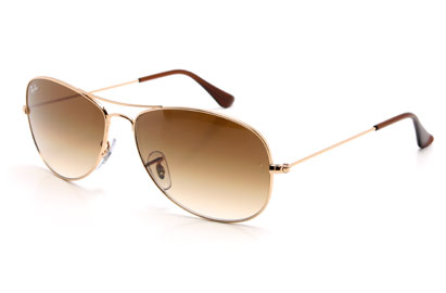 Ray-Ban 3362 Cockpit Arista Crystal Aviator Sunglasses