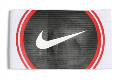 Nike T-90 Captains Armband White / Black