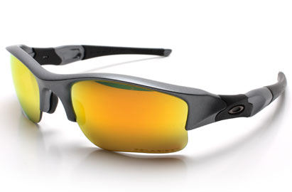 Oakley Flak Jacket XLJ 9009 24-122 Dark Grey Fire Iridium Polari