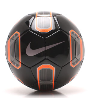 T90 Luma X Match Football - Black/Orange