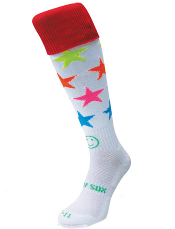 Wackysox Neon Stars Football Socks