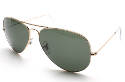 Ray-Ban 3025 Aviator Gold Sunglasses