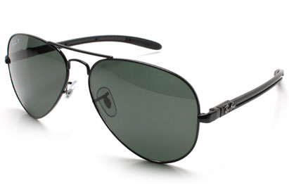 Ray-Ban 8307 Gunmetal Carbon Fibre Polarised Sunglasses