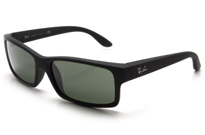 Ray-Ban 4151 Black Rubber Sunglasses