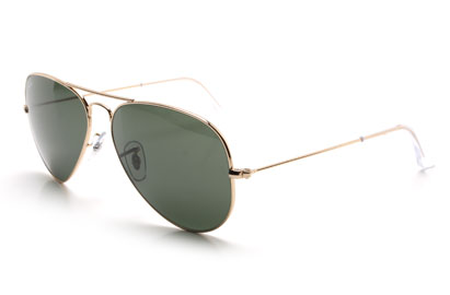 Ray-Ban 3025 Aviator Gold Sunglasses