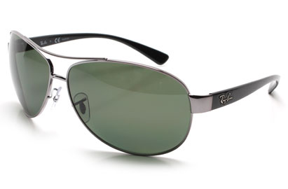 Ray-Ban 3386 Gunmetal and Black Sunglasses