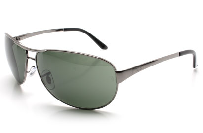 Ray-Ban 3342 Warrior Shiny Gunmetal Sunglasses