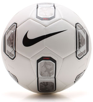 T90 Strike Football - White/Silver