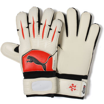 Powercat 2.10 Grip Rc Goalkeeper Gloves White/blk/red
