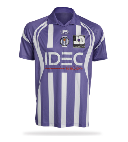 2010-11 Toulouse Airness Home Football Shirt