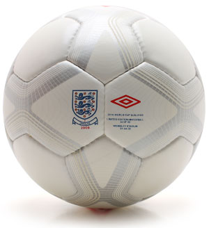 England v Ukraine Ltd Edition Official Match Football