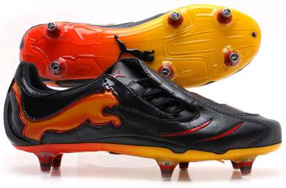 Powercat C1.10 WC SG Football Boots Navy Lava Peach