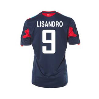 2010-11 Olympique Lyon 3rd Shirt (Lisandro 9)