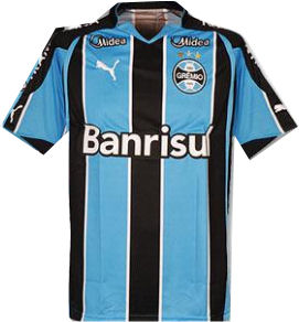 2010-11 Gremio Puma Home Football Shirt