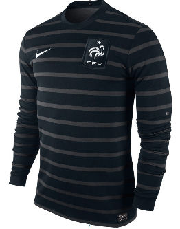 2011-12 France Nike Goalkeeper Home Shirt